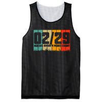 Leap Year 2024 Retro February 29 Birthday Leap Day Mesh Reversible Basketball Jersey Tank