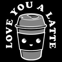Love You A Latte Cooling Performance Crew T-Shirt