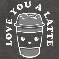 Love You A Latte Vector Backpack