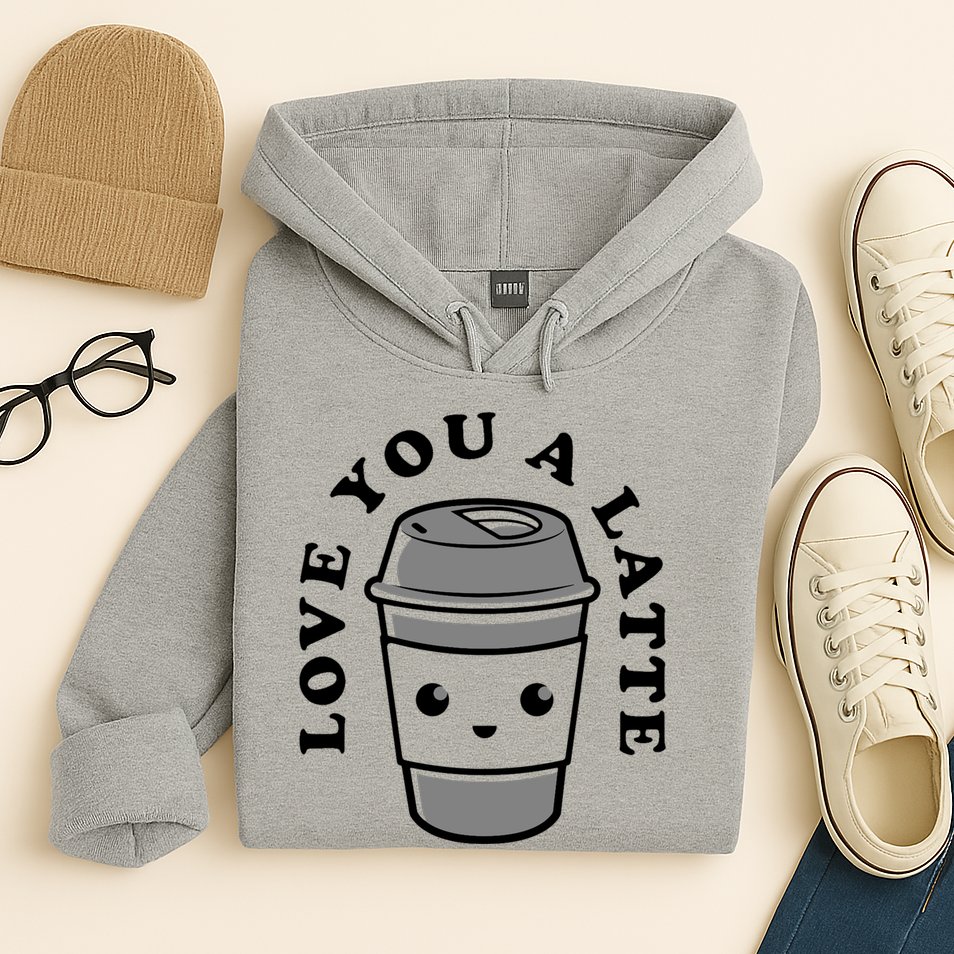 Love You A Latte Hoodie