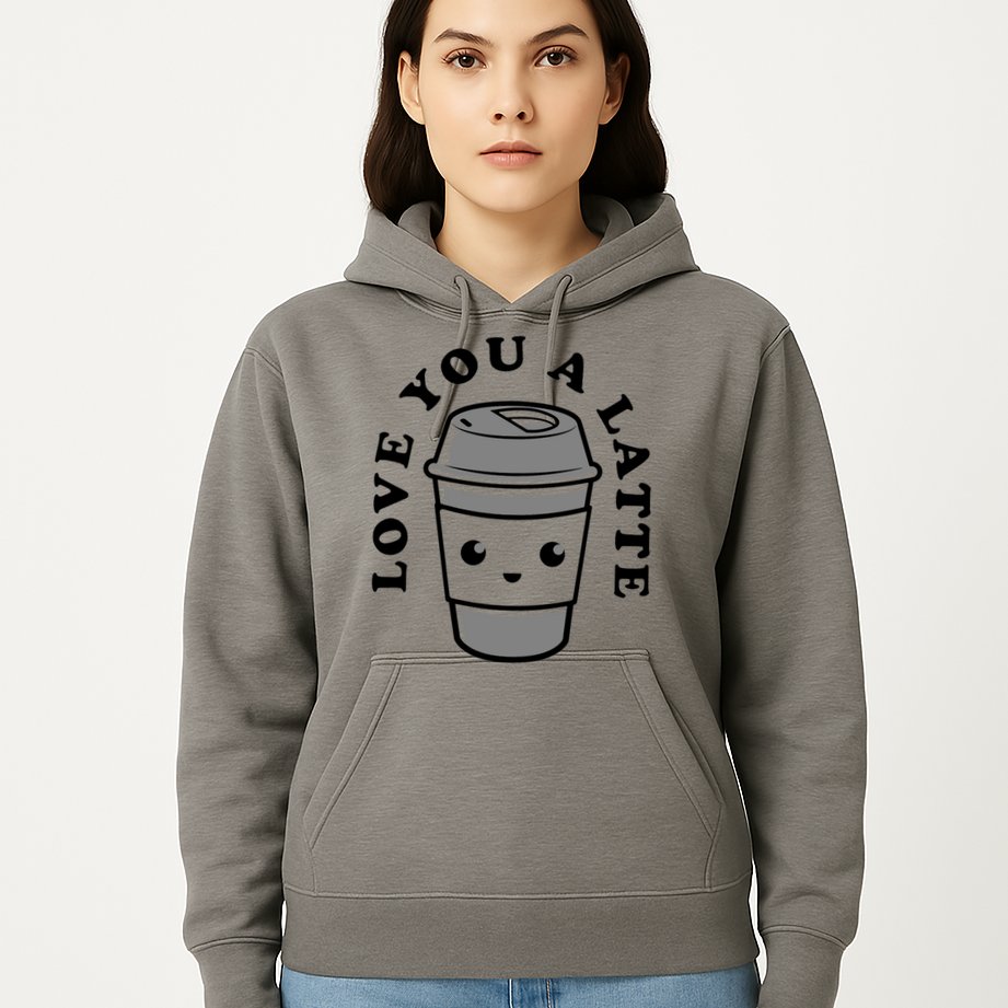 Love You A Latte Hoodie