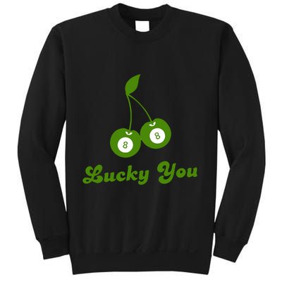 Lucky You Baby 8 Ball Cherry Baby Sweatshirt