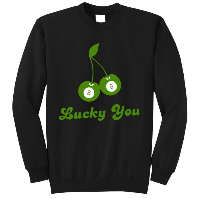 Lucky You Baby 8 Ball Cherry Baby Sweatshirt