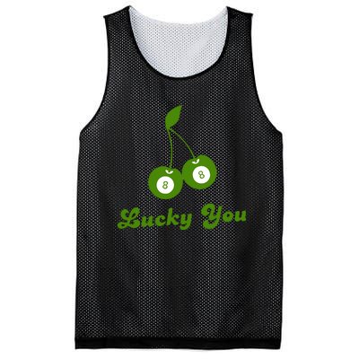 Lucky You Baby 8 Ball Cherry Baby Mesh Reversible Basketball Jersey Tank