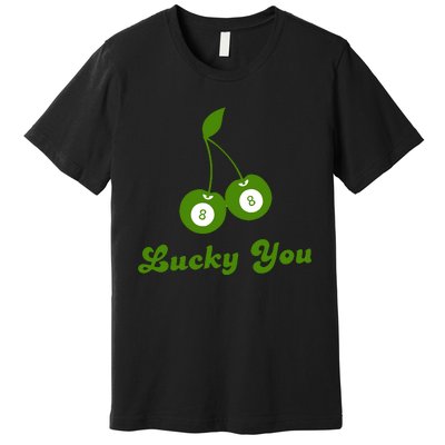 Lucky You Baby 8 Ball Cherry Baby Premium T-Shirt