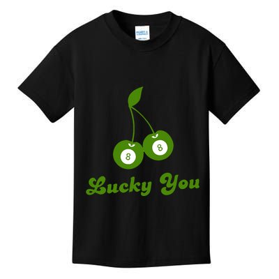 Lucky You Baby 8 Ball Cherry Baby Kids T-Shirt