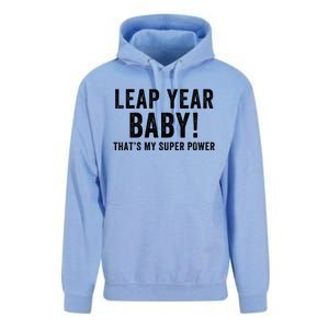 Leap Year Baby ThatS My Super Power Leap Day February 29 Leap Year 02 29 Unisex Surf Hoodie