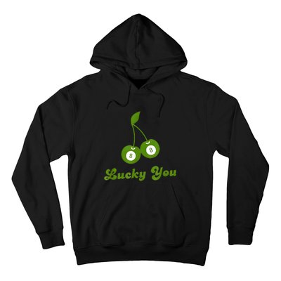 Lucky You Baby 8 Ball Cherry Baby Hoodie