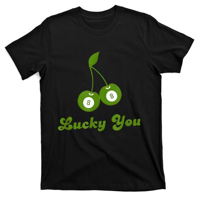 Lucky You Baby 8 Ball Cherry Baby T-Shirt