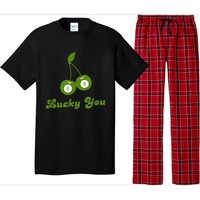 Lucky You Baby 8 Ball Cherry Baby Pajama Set