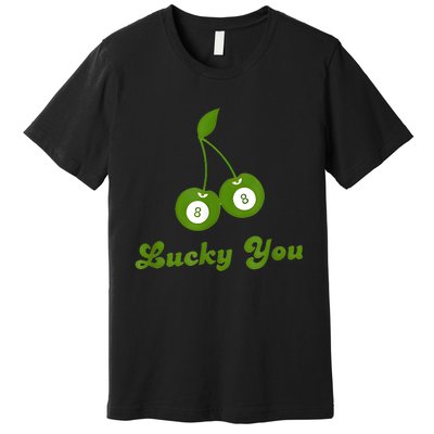 Lucky You Baby 8 Ball Cherry Baby Premium T-Shirt