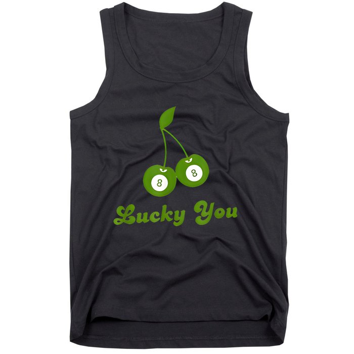 Lucky You Baby 8 Ball Cherry Baby Tank Top