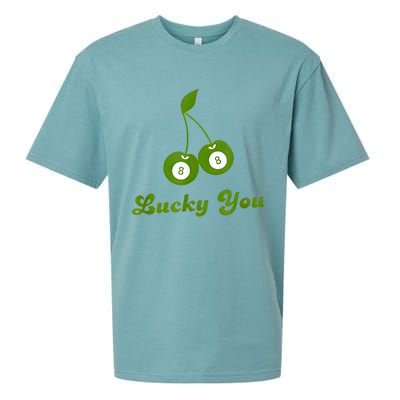 Lucky You Baby 8 Ball Cherry Baby Sueded Cloud Jersey T-Shirt