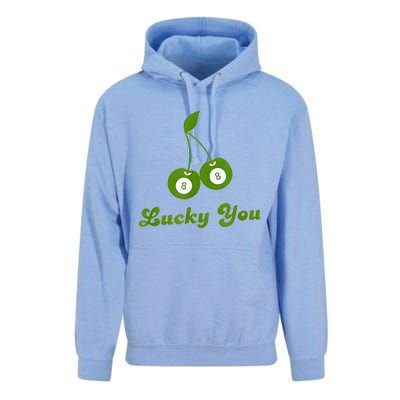 Lucky You Baby 8 Ball Cherry Baby Unisex Surf Hoodie