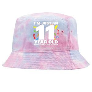 Leap Year Birthday 44th Birthday Party Leap Day Birthday Tie-Dyed Bucket Hat