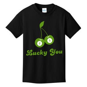 Lucky You Baby 8 Ball Cherry Baby Kids T-Shirt