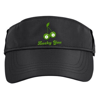 Lucky You Baby 8 Ball Cherry Baby Adult Drive Performance Visor