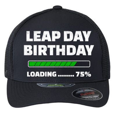 Leap Year Birthday Cool Gift Feb 29th Birthday Cool Gift Leap Day Birthday Great Flexfit Unipanel Trucker Cap