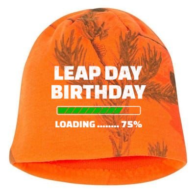 Leap Year Birthday Cool Gift Feb 29th Birthday Cool Gift Leap Day Birthday Great Kati - Camo Knit Beanie