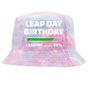 Leap Year Birthday Cool Gift Feb 29th Birthday Cool Gift Leap Day Birthday Great Tie-Dyed Bucket Hat