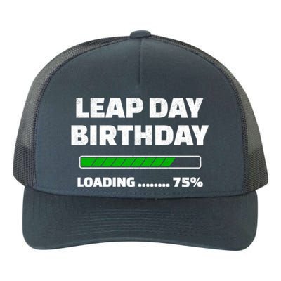 Leap Year Birthday Cool Gift Feb 29th Birthday Cool Gift Leap Day Birthday Great Yupoong Adult 5-Panel Trucker Hat