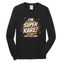 Leap Year Birthday Feb 29th Birthday Leap Day Birthday Tall Long Sleeve T-Shirt