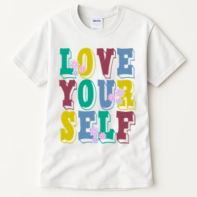 Love Yourself Cute Flower Tall T-Shirt