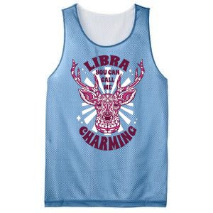 Libra You Can Call Me Charming Mesh Reversible Basketball Jersey Tank