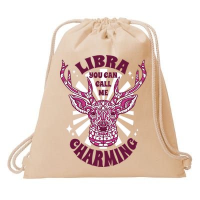 Libra You Can Call Me Charming Drawstring Bag