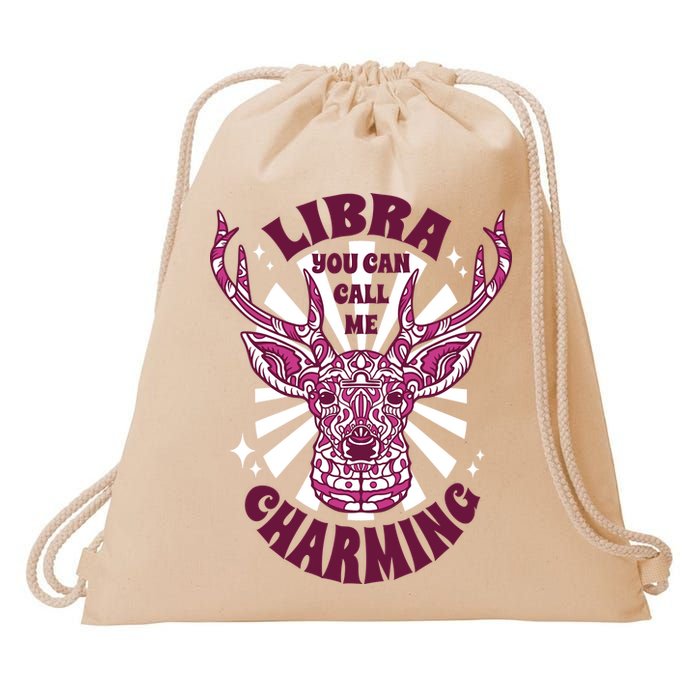 Libra You Can Call Me Charming Drawstring Bag