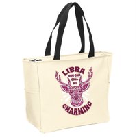 Libra You Can Call Me Charming Zip Tote Bag