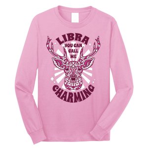 Libra You Can Call Me Charming Long Sleeve Shirt