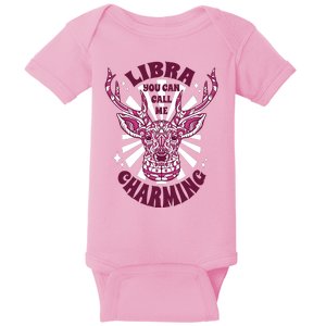 Libra You Can Call Me Charming Baby Bodysuit