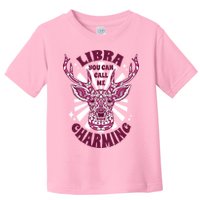 Libra You Can Call Me Charming Toddler T-Shirt
