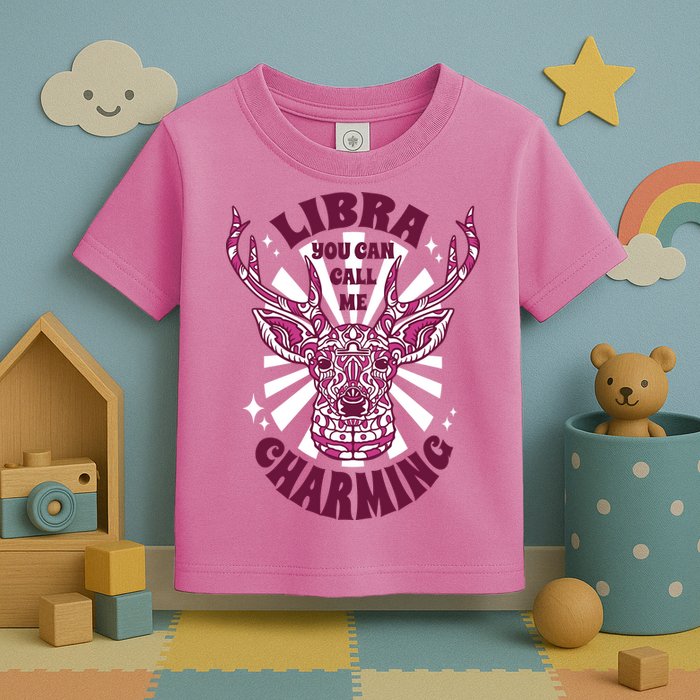 Libra You Can Call Me Charming Toddler T-Shirt