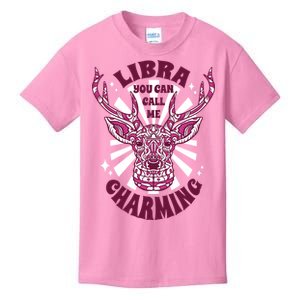 Libra You Can Call Me Charming Kids T-Shirt