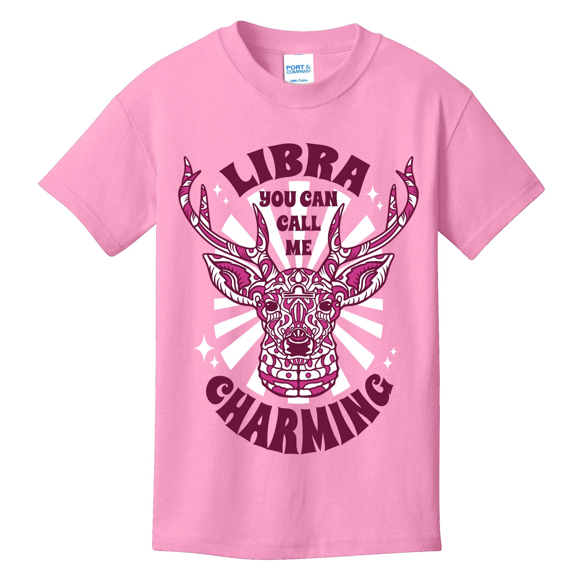 Libra You Can Call Me Charming Kids T-Shirt