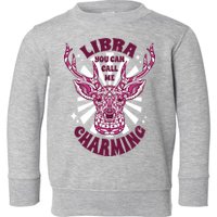 Libra You Can Call Me Charming Toddler Sweatshirt