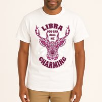 Libra You Can Call Me Charming Tall T-Shirt