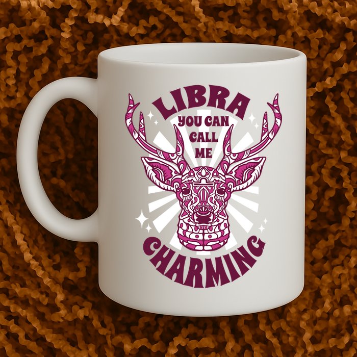 Libra You Can Call Me Charming Mug