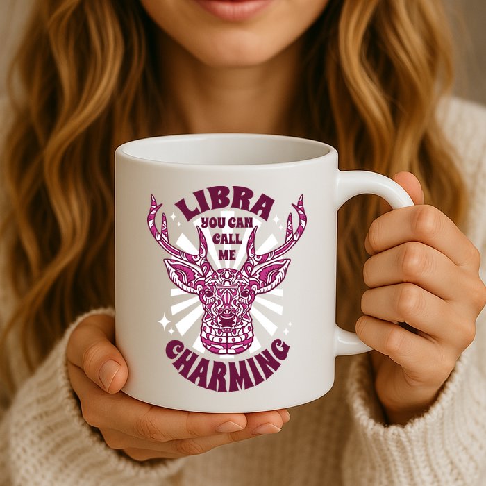 Libra You Can Call Me Charming Mug