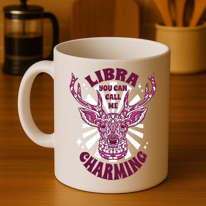 Libra You Can Call Me Charming Mug