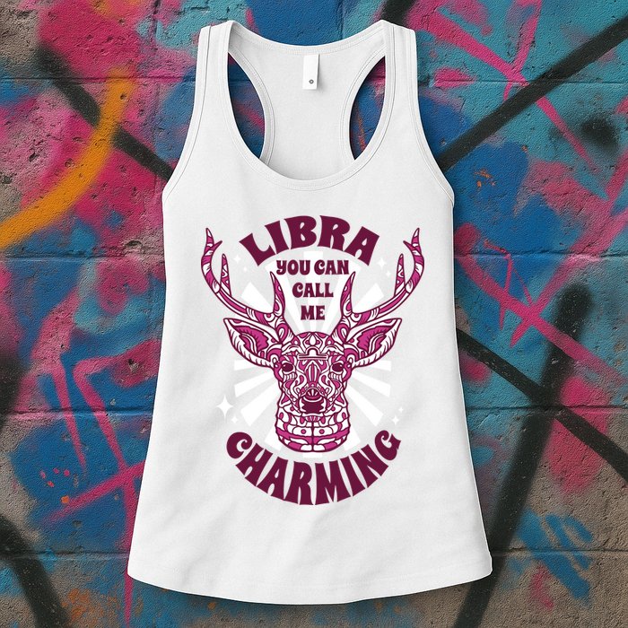 Libra You Can Call Me Charming Womens Tank Top
