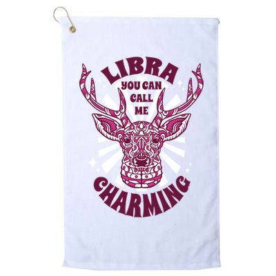 Libra You Can Call Me Charming Golf Towel