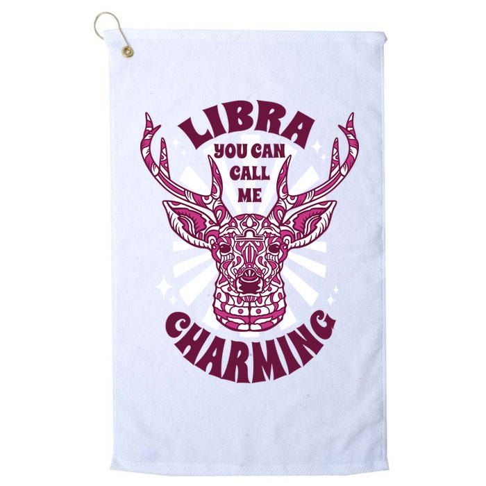 Libra You Can Call Me Charming Golf Towel