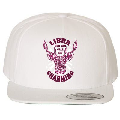 Libra You Can Call Me Charming Wool Snapback Cap