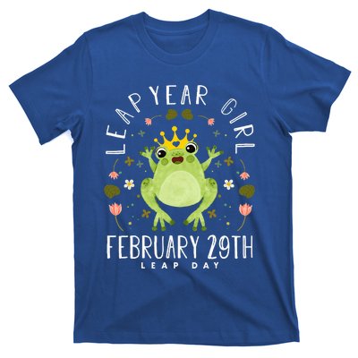 Leap Year Cute Frog Leap Day Birthday T-Shirt