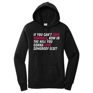 Love Yourself Drag Race Drag Queen Quote Women's Pullover Hoodie