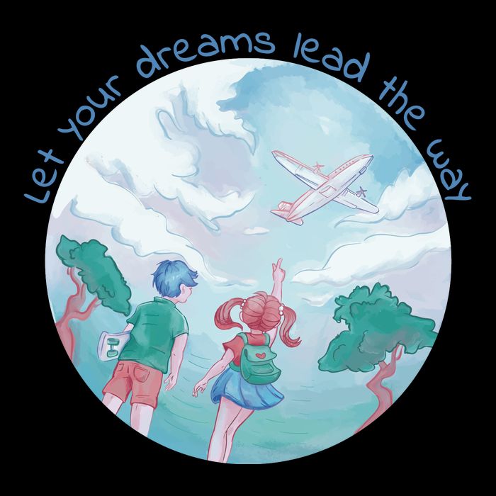 Let Your Dreams Lead The Way Travel Backpack