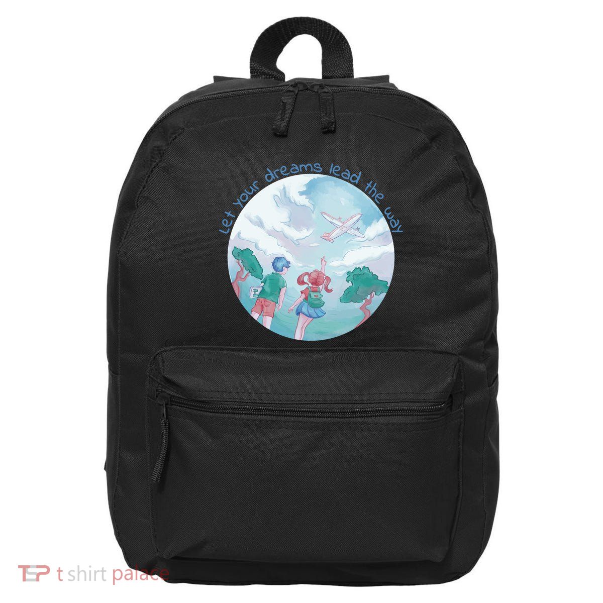 Let Your Dreams Lead The Way Travel 16 in Basic Backpack